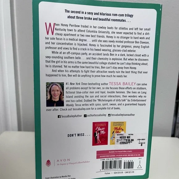 Need Me by Tessa Bailey - Picture 2 of 2